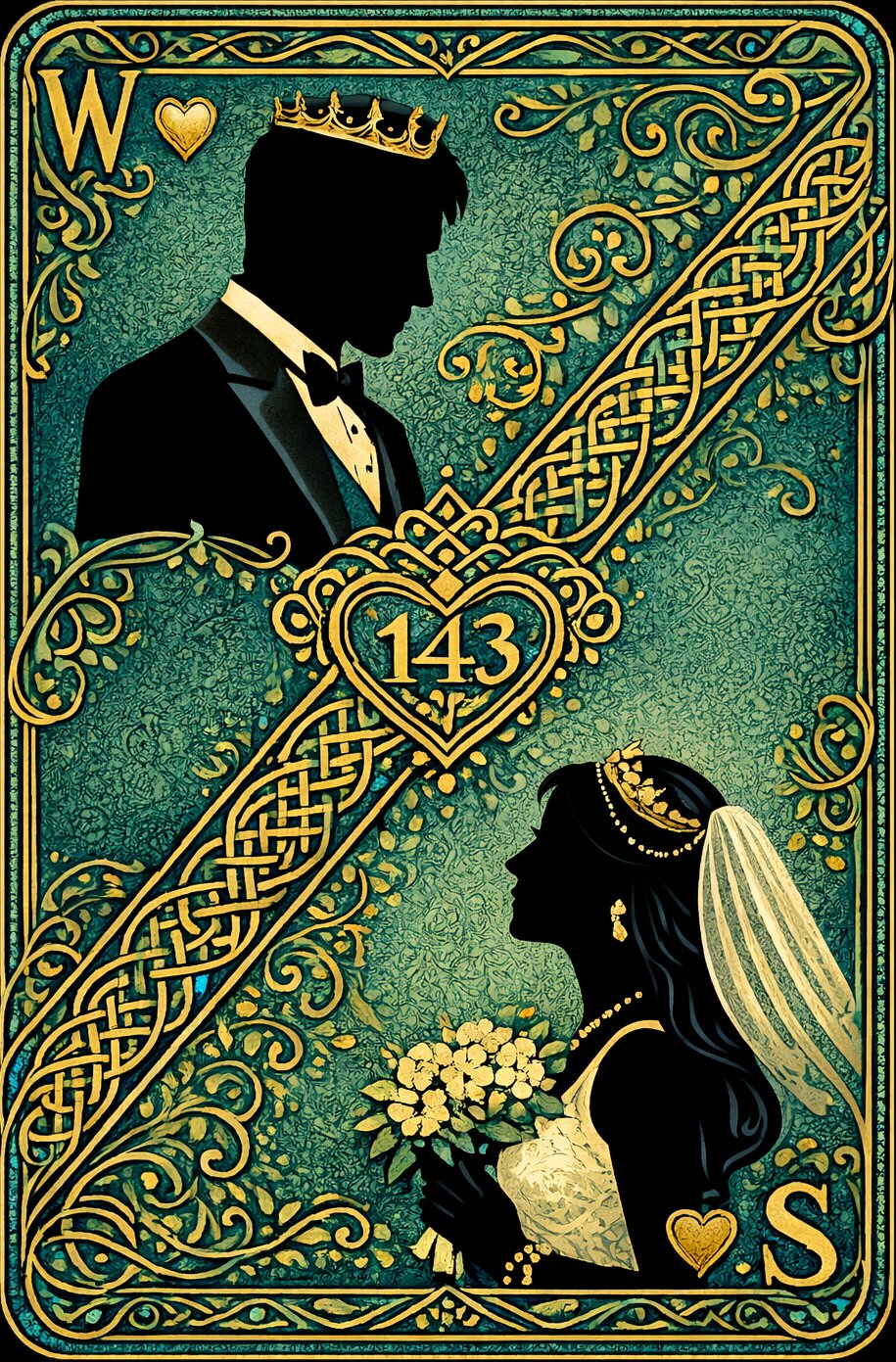 Wedding invitation card