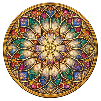 Stained glass window